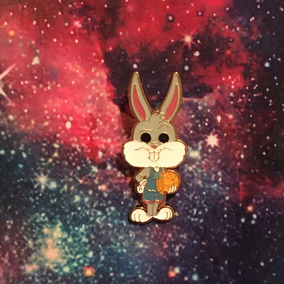 Space Jam Enamel Pin - Picture 2 of 3